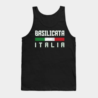 Basilicata Italia / Italy Typography Design Tank Top